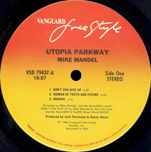 Load image into Gallery viewer, Mike Mandel : Utopia Parkway (LP, Album)