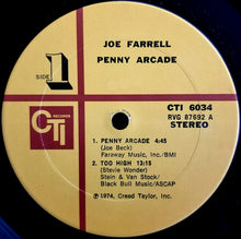Charger l'image dans la galerie, Joe Farrell : Penny Arcade (LP, Album, Gat)
