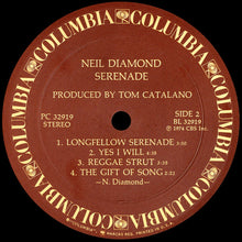 Load image into Gallery viewer, Neil Diamond : Serenade (LP, Album, RE)