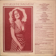 Load image into Gallery viewer, Bette Midler : The Divine Miss M (LP, Album, CLA)