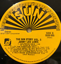 Laden Sie das Bild in den Galerie-Viewer, Jerry Lee Lewis : The Sun Story Vol.5 (LP, Comp, Mono, RE)