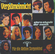 Laden Sie das Bild in den Galerie-Viewer, Various : Vergißmeinnicht - Stern-Stunde Der Musik (LP, Comp)