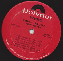 Load image into Gallery viewer, John Mayall : Empty Rooms (LP, Album, Mon)