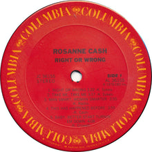 Load image into Gallery viewer, Rosanne Cash : Right Or Wrong (LP, Album)