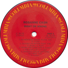 Load image into Gallery viewer, Rosanne Cash : Right Or Wrong (LP, Album)