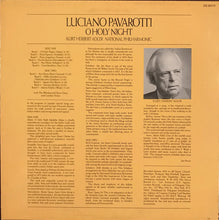 Load image into Gallery viewer, Luciano Pavarotti, National Philharmonic*, Kurt Herbert Adler : O Holy Night (LP, Album, RE)