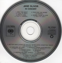 Load image into Gallery viewer, Jane Olivor : In Concert (CD, Album, RE)