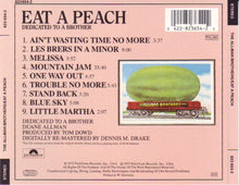 Load image into Gallery viewer, The Allman Brothers Band : Eat A Peach (CD, Album, RE, RM)