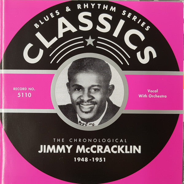 Buy Jimmy Mccracklin The Chronological Jimmy Mccracklin 1948 1951 Cd Comp Online For A 0437