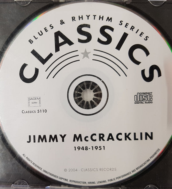 Buy Jimmy Mccracklin The Chronological Jimmy Mccracklin 1948 1951 Cd Comp Online For A 9005