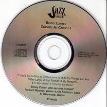 Load image into Gallery viewer, Benny Carter : Cookin' At Carlos I (CD, Album)