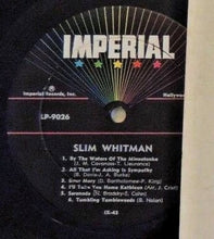 Load image into Gallery viewer, Slim Whitman : Slim Whitman Sings (LP, Album, Mono, RP, Bla)