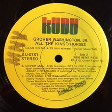 Load image into Gallery viewer, Grover Washington, Jr. : All The King's Horses (LP, Album)