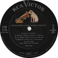Load image into Gallery viewer, Hank Snow : Old Doc Brown (LP, Mono)
