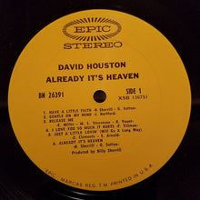 Laden Sie das Bild in den Galerie-Viewer, David Houston : Already It's Heaven (LP, Album)