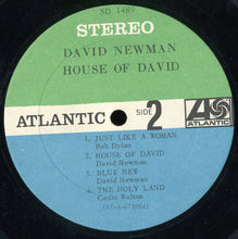 Load image into Gallery viewer, David Newman* : House Of David (LP, Album)