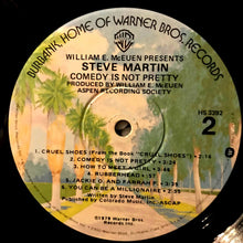 Load image into Gallery viewer, Steve Martin (2) : Comedy Is Not Pretty (LP, Album, Win)