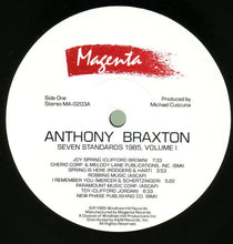 Load image into Gallery viewer, Anthony Braxton : Seven Standards 1985, Volume I (LP)
