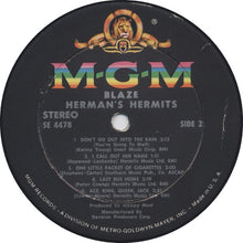 Load image into Gallery viewer, Herman's Hermits : Blaze (LP, Album)
