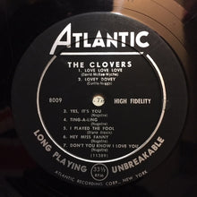 Load image into Gallery viewer, The Clovers : The Clovers (LP, Album, Mono)