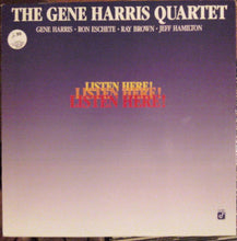 Load image into Gallery viewer, The Gene Harris Quartet : Listen Here! (LP, Album)