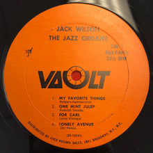 Load image into Gallery viewer, Jack Wilson : The Jazz Organs (LP, Mono)