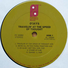 Load image into Gallery viewer, The O'Jays : Travelin' At The Speed Of Thought (LP, Album, Gat)