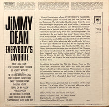 Load image into Gallery viewer, Jimmy Dean : Everybody's Favorite (LP, Album)