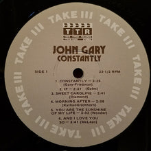Load image into Gallery viewer, John Gary : Constantly (LP, Album)
