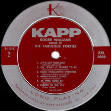 Laden Sie das Bild in den Galerie-Viewer, Roger Williams (2) : Songs Of The Fabulous Forties (2xLP, Album, Gat)