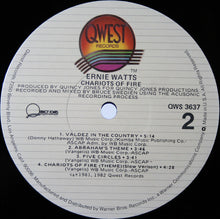 Load image into Gallery viewer, Ernie Watts : Chariots Of Fire (LP, Album, Jac)