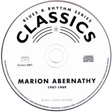 Charger l'image dans la galerie, Marion Abernathy : The Chronological Marion Abernathy 1947-1949 (CD, Comp, RM)