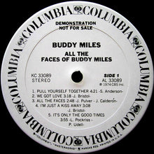 Load image into Gallery viewer, Buddy Miles : All The Faces Of Buddy Miles (LP, Promo)