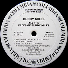 Load image into Gallery viewer, Buddy Miles : All The Faces Of Buddy Miles (LP, Promo)