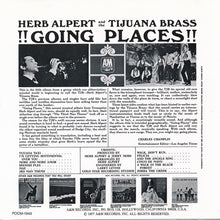 Load image into Gallery viewer, Herb Alpert And The Tijuana Brass* : !!Going Places!! (CD, Album, RE)