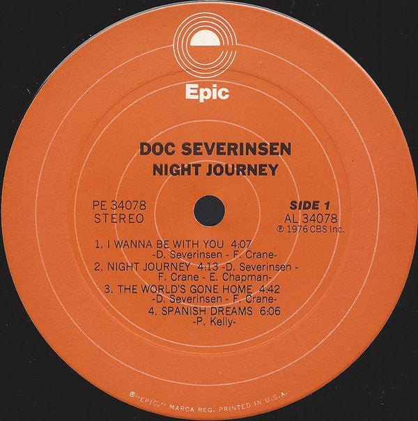 Buy Doc Severinsen : Night Journey (LP, Album) Online for a great