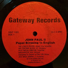 Charger l'image dans la galerie, John Paul II* : John Paul II (LP)