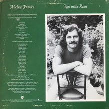 Load image into Gallery viewer, Michael Franks : Tiger In The Rain (LP, Album, Jac)