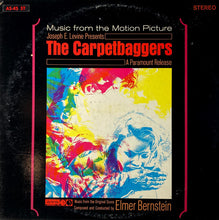 Load image into Gallery viewer, Elmer Bernstein : The Carpetbaggers (Music From The Original Score) (LP, Album)
