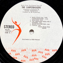 Load image into Gallery viewer, Elmer Bernstein : The Carpetbaggers (Music From The Original Score) (LP, Album)