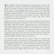 Load image into Gallery viewer, Count Basie : At Southland 1940 And Downbeat DJ Program 1943 (CD, Comp, Mono, RM)