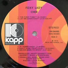 Charger l'image dans la galerie, Cher : Foxy Lady (LP, Album, Club, Jac)