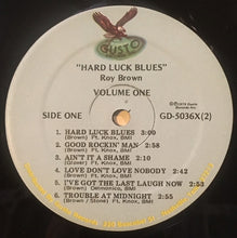 Load image into Gallery viewer, Roy Brown : Hard Luck Blues (2xLP, Comp, RE)