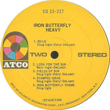 Load image into Gallery viewer, Iron Butterfly : Heavy (LP, Album, RE)