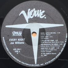 Load image into Gallery viewer, Joe Williams : Every Night (Live At Vine St.) (LP, Album, EMW)