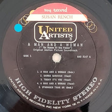 Load image into Gallery viewer, Francis Lai : A Man And A Woman ("Un Homme Et Une Femme") Original Motion Picture Soundtrack (LP, Album, Mon)