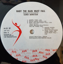 Laden Sie das Bild in den Galerie-Viewer, Elmer Bernstein : Baby The Rain Must Fall (LP, Album, Mono)
