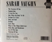 Load image into Gallery viewer, Sarah Vaughan : Sarah Vaughan (CD, Comp)