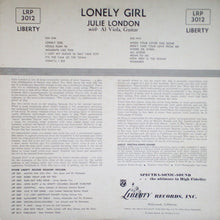 Charger l'image dans la galerie, Julie London : Lonely Girl (LP, Album, Mono)