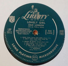 Charger l'image dans la galerie, Julie London : Lonely Girl (LP, Album, Mono)